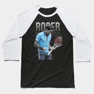 Roger Federer Baseball T-Shirt